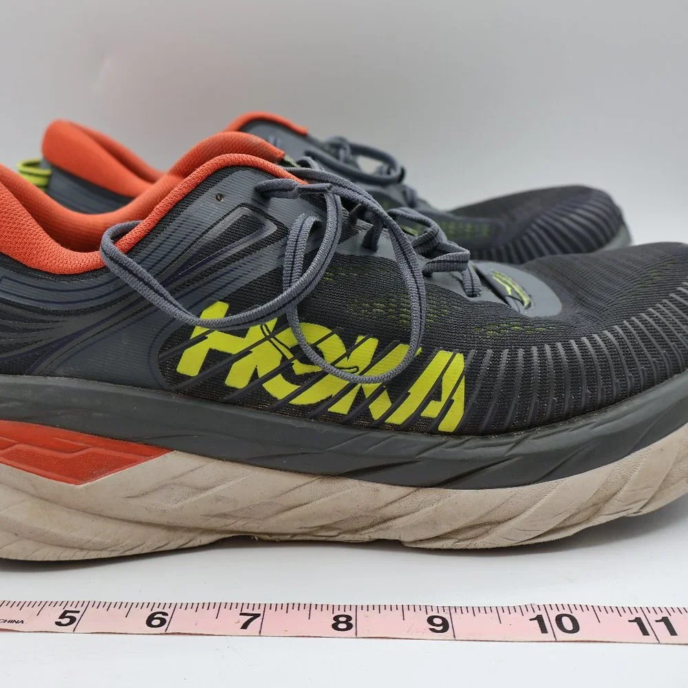 Size 11 - Hoka One One Bondi 7 Gray - Picture 1 of 10